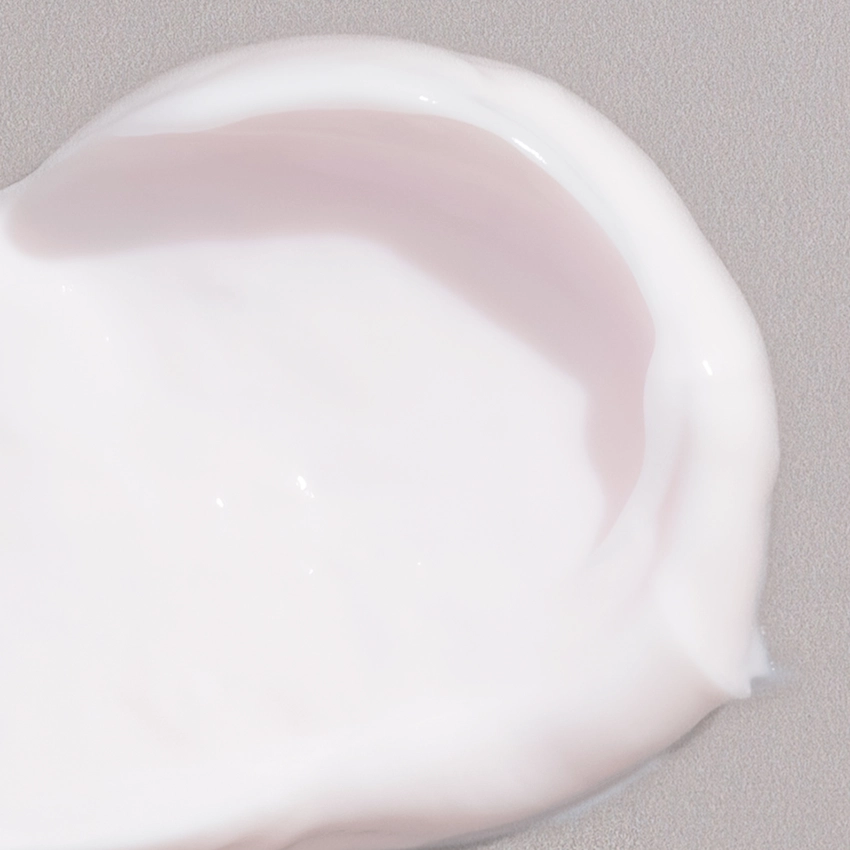 Nahaufnahme Textur - leicht rosafarbene Creme