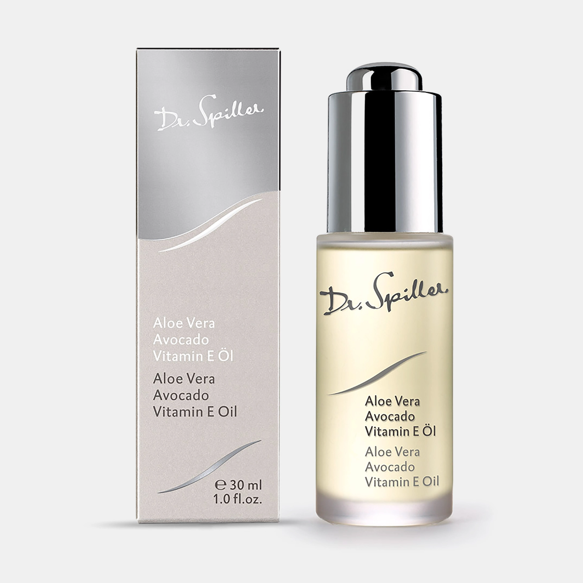 Aloe Vera Avocado Vitamin E Oil Aloe Vera Avocado Vitamin E Oil – 30ml Facial Care Soothes Dry Skin – Dr. Spiller