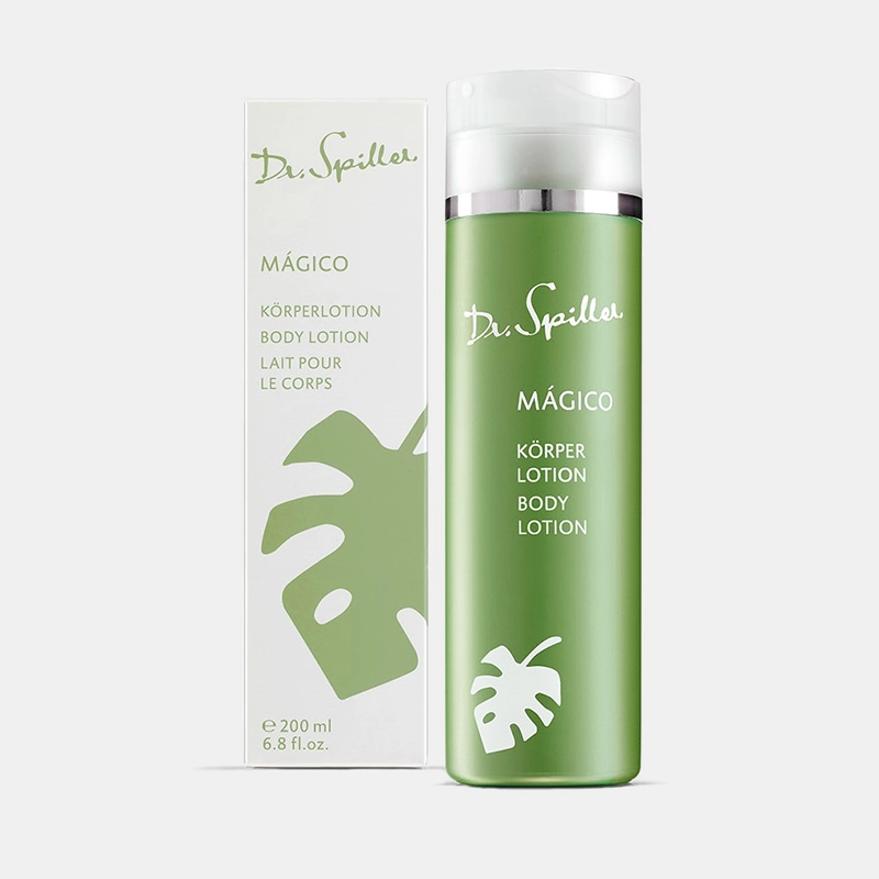 MAGICO Körperlotion MAGICO Körperlotion von Biomimetic Skincare – 200ml Pumpspender & Verpackung