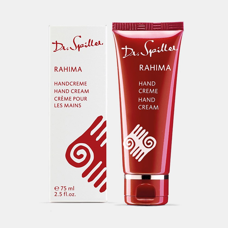 Rahima Hand Cream RAHIMA hand cream from Biomimetic Skincare - 75ml tube & packaging
