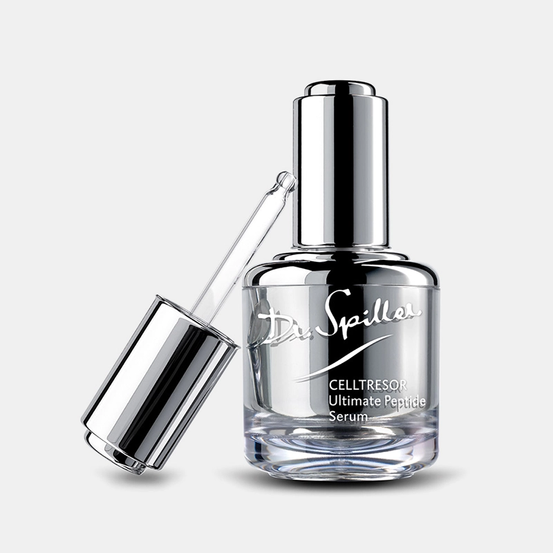 CELLTRESOR Ultimate Peptide Serum - skin care product opened with visible cream