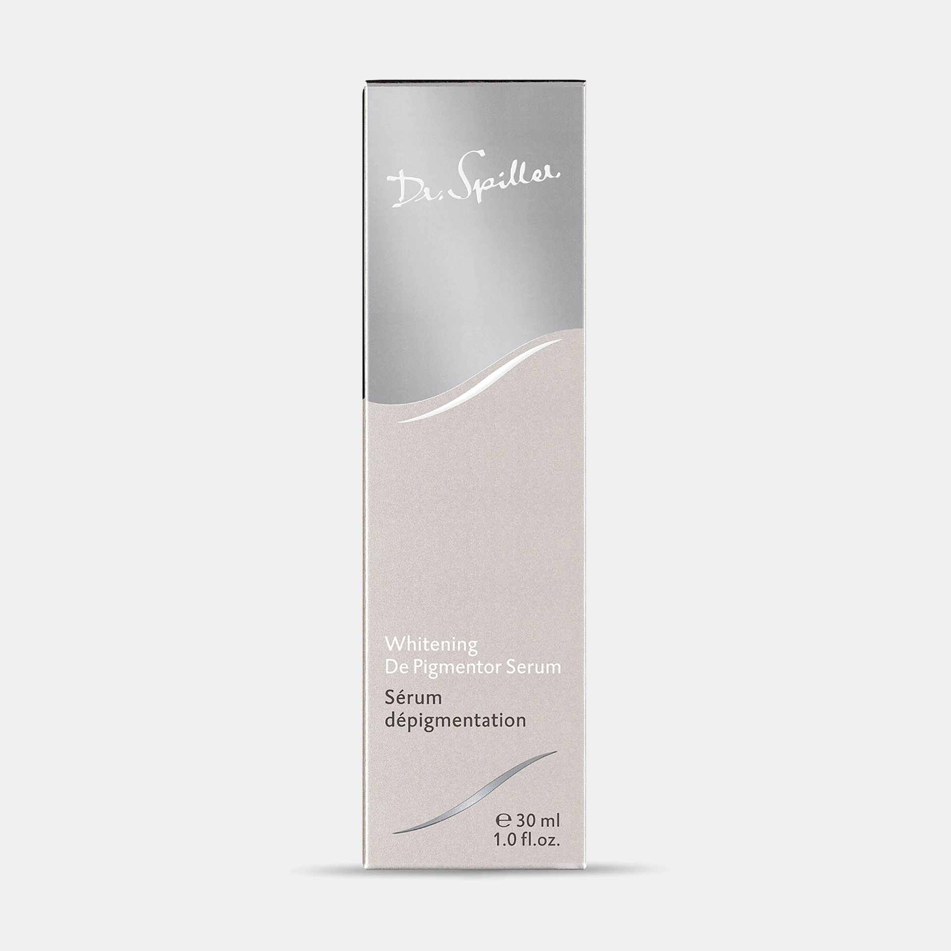 Whitening De Pigmentor Serum – Front View of Packaging