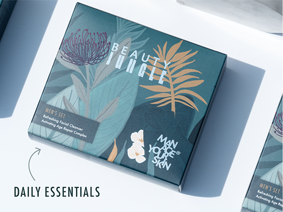 Dr. Spiller MEN'S Cosmetics Set Contents