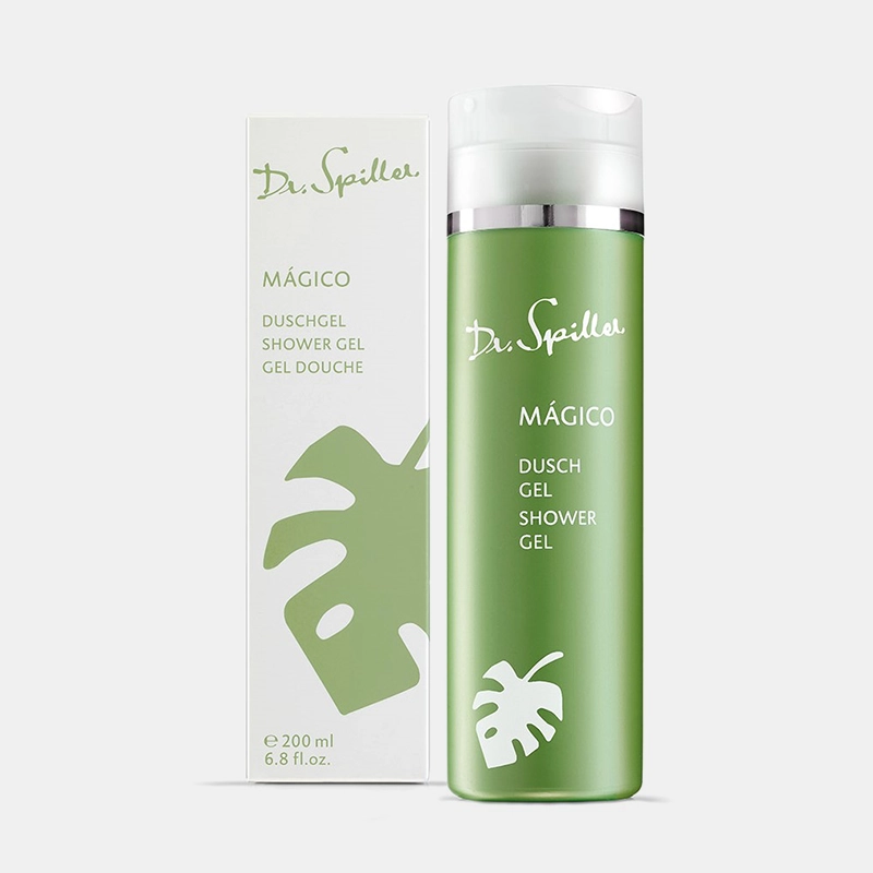 MAGICO Duschgel MAGICO Duschgel von Biomimetic Skincare – 200ml Pumpspender & Verpackung