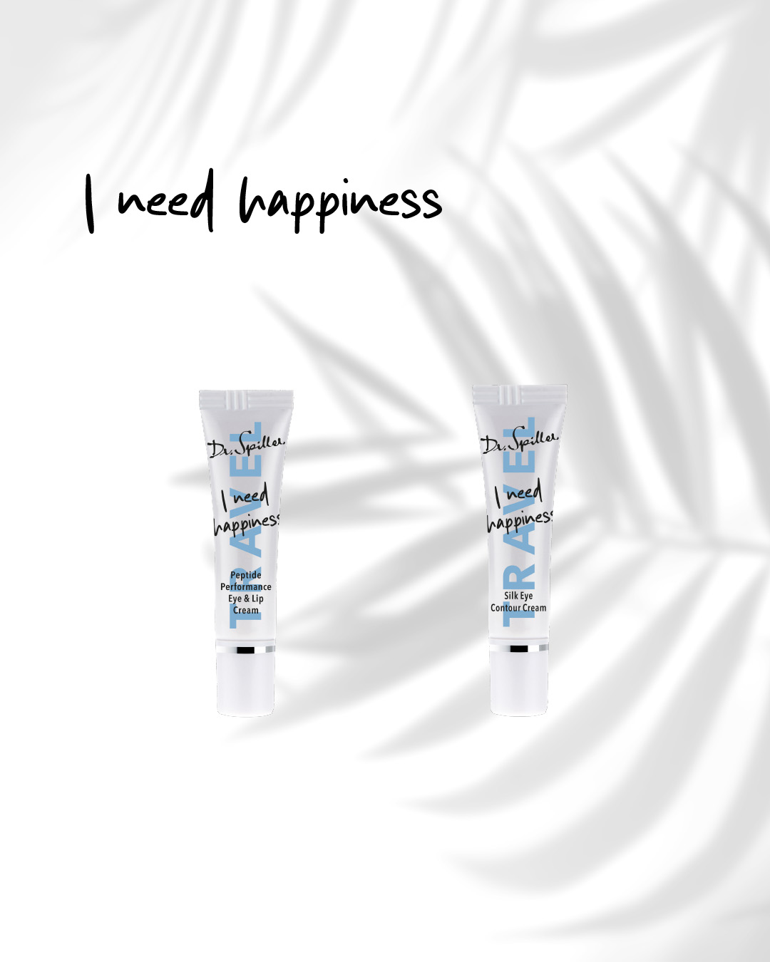 2 eye care tubes with 7 ml as travel size