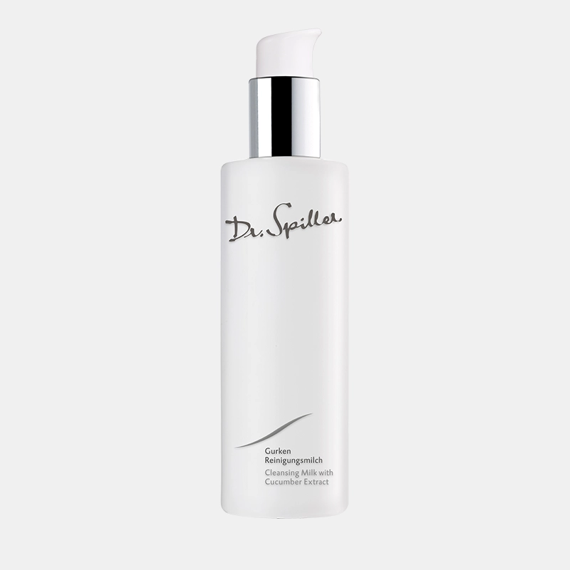 Cleansing Milk with Cucumber Extract – 200ml bottle front view