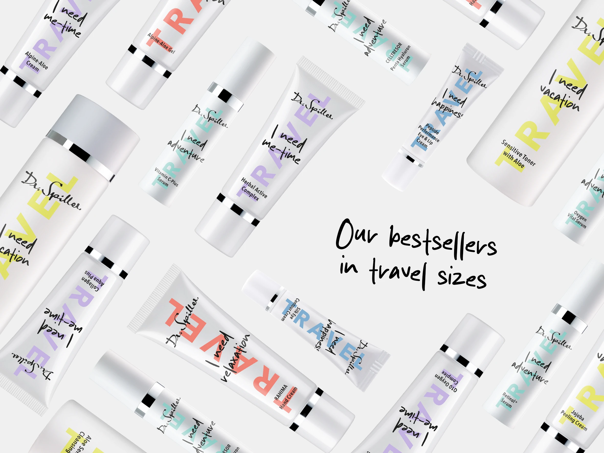 Try & Travel travel size cosmetics