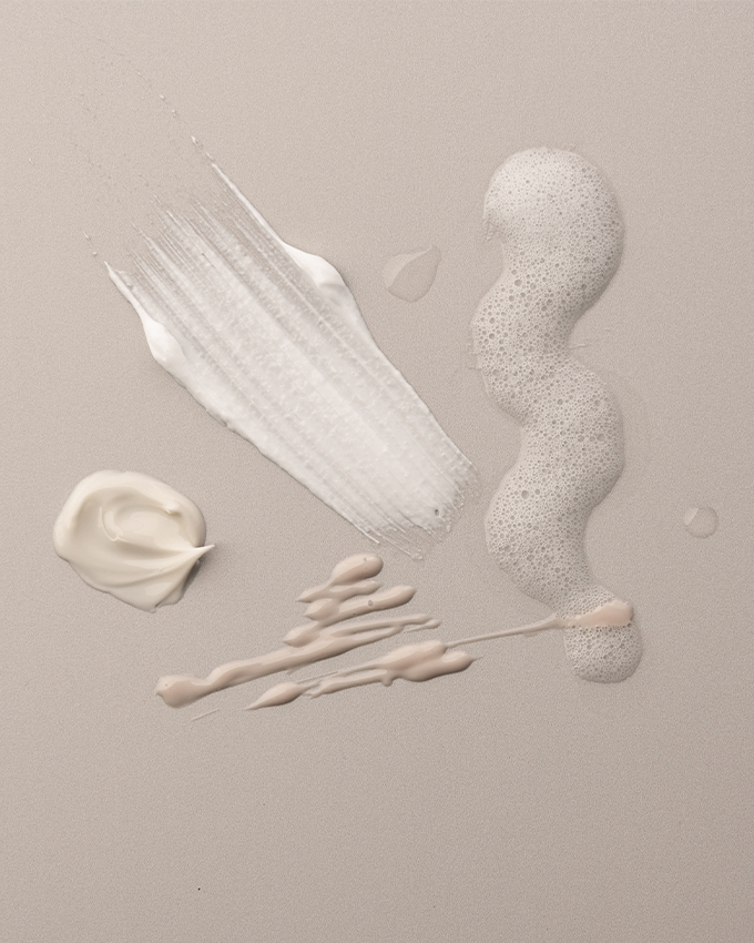 Textures of creams and serums